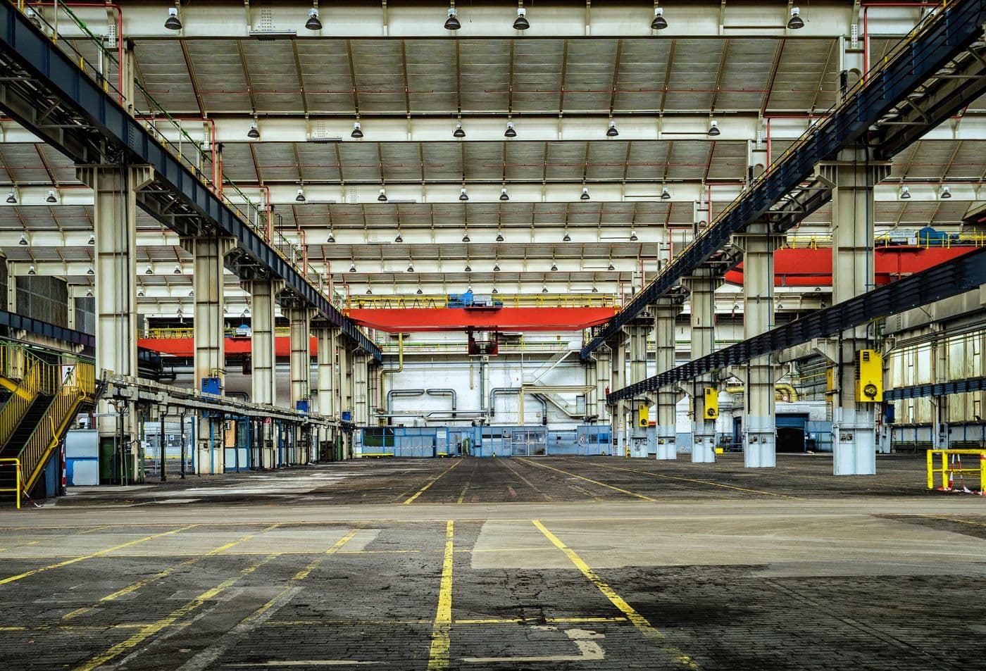 Aluminium stock warehouse